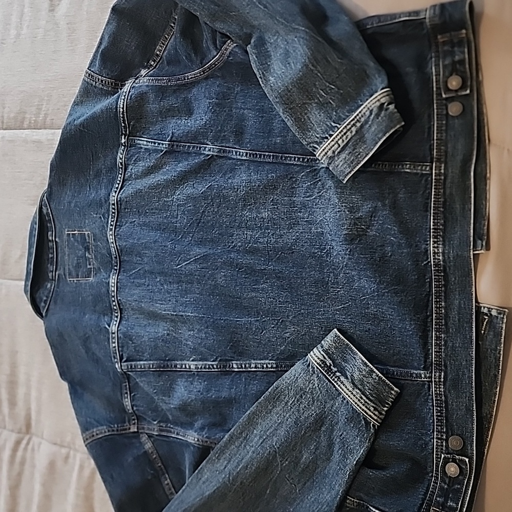 American Eagle Outfitters Blue Denim Jacket - Picture 3 of 3